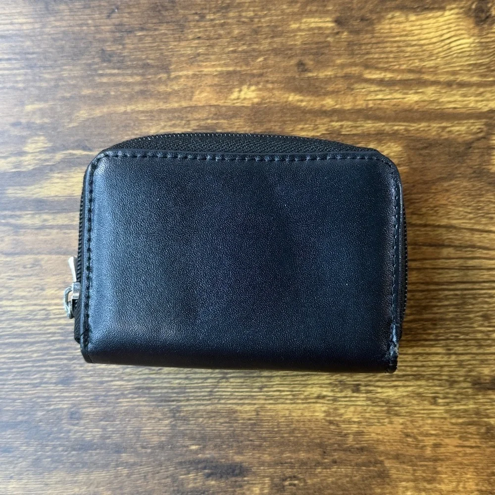 Black Wallet & Accessory Pouch